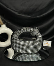 Load image into Gallery viewer, Studded Knot Fancy Sling Bag

