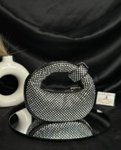 Studded Knot Fancy Sling Bag