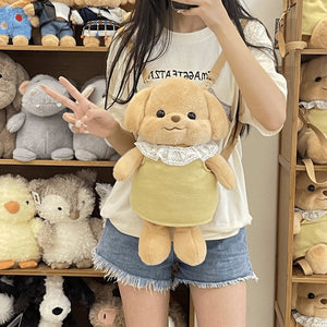 Teddy Plush Sling Bag