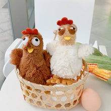 Load image into Gallery viewer, Chicken Plush Keychain
