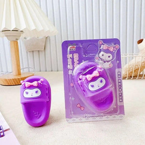 Kuromi & My Melody Slipper Eraser set of 2