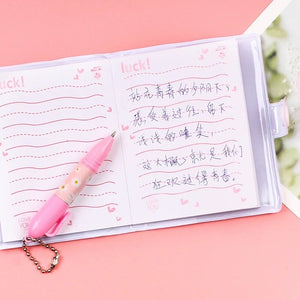 Mini Unicorn Notebook with Pen