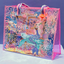 Load image into Gallery viewer, Vest Mermaid Holographic Tote Bag
