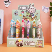 Load image into Gallery viewer, Labubu Charm Blue Gel Pen
