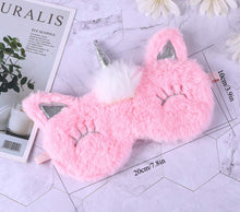 Load image into Gallery viewer, Unicorn Fur Eye Mask
