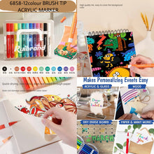 Load image into Gallery viewer, Ruibrand Washable Acrylic Markers
