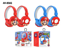 Load image into Gallery viewer, Mario Wireless Bluetooth Headphones
