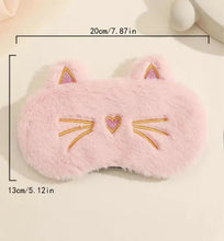 Load image into Gallery viewer, Cat Fur Eye Mask
