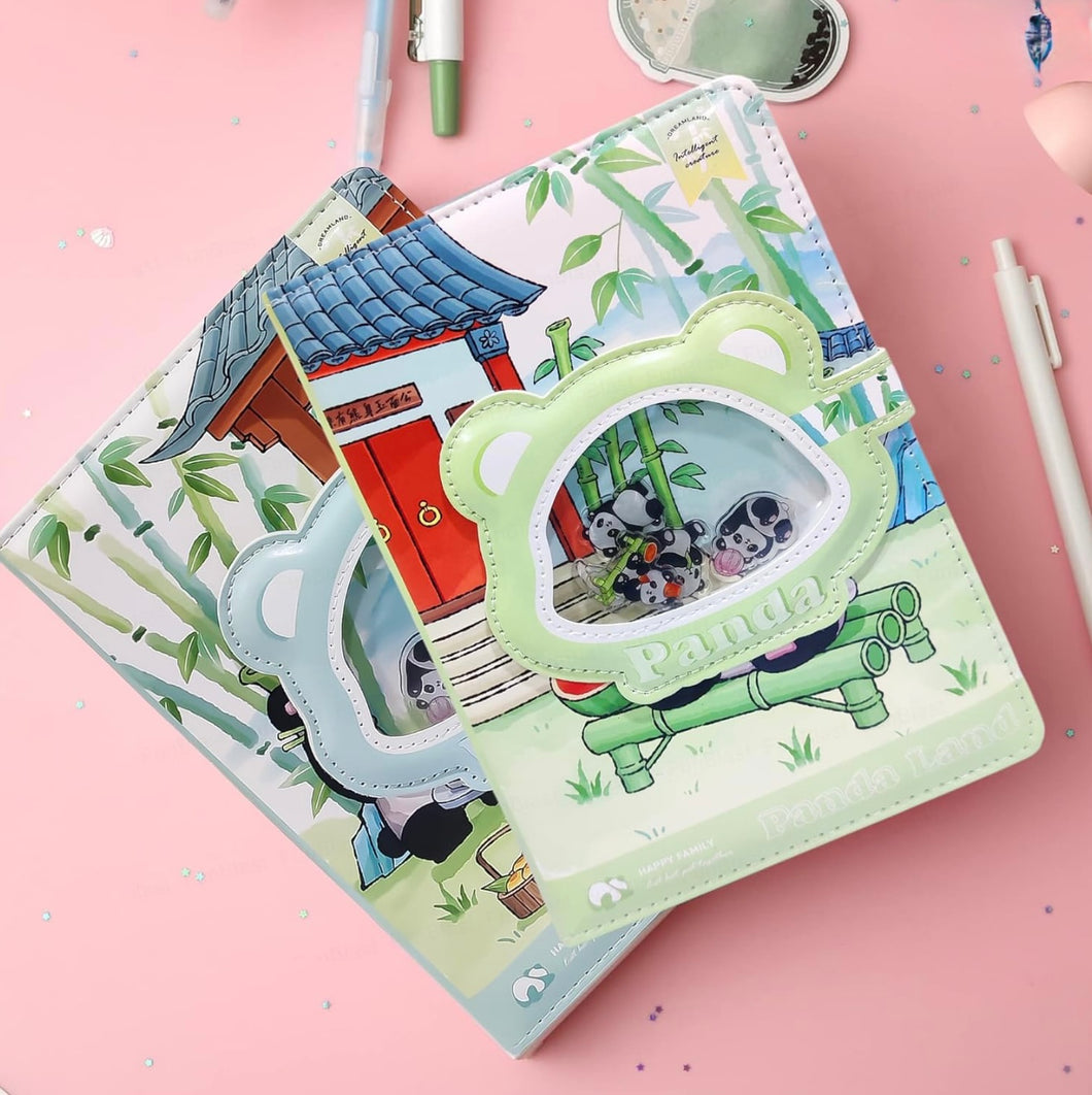Panda Kawaii Printed Journal