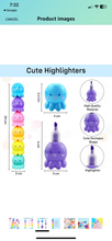 Load image into Gallery viewer, Cute Octopus Highlighter
