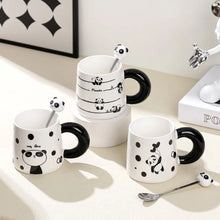 Load image into Gallery viewer, Black &amp; White Panda Mug
