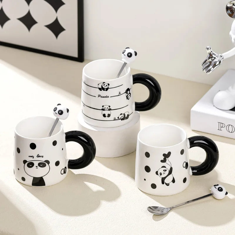 Black & White Panda Mug