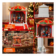 Load image into Gallery viewer, Nutcracker Musical Theatre Xmas Decor 9”x7” (Light &amp; Music)
