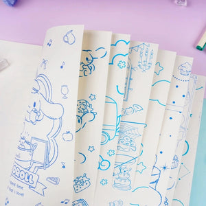 Cinnamoroll Colour Book