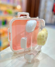 Load image into Gallery viewer, Mini Teddy Transparent Luggage
