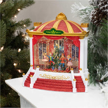 Load image into Gallery viewer, Nutcracker Musical Theatre Xmas Decor 9”x7” (Light &amp; Music)
