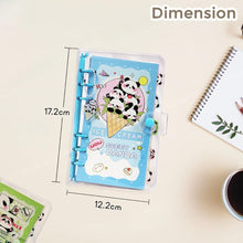 Load image into Gallery viewer, Panda Balloon Spiral Notebook
