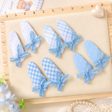 Load image into Gallery viewer, Gingham Tic Tac Clip

