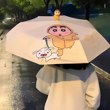 Load image into Gallery viewer, Shinchan 3D Raincoat Automatic Umbrella
