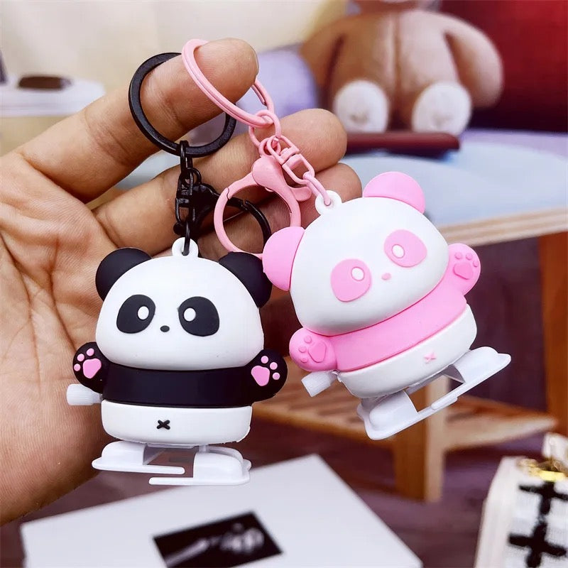 Panda Walking Keychain