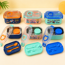 Load image into Gallery viewer, Kids Oval Insulated Lunch Box
