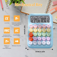 Load image into Gallery viewer, Pastel Mechanical Calculator
