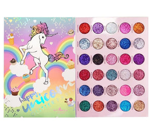 Unicorn Glitter Eye Shadow Palatte
