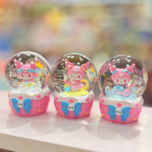 Load image into Gallery viewer, Kuromi Small Snowglobe
