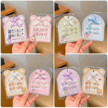 Load image into Gallery viewer, Kawaii Teddy Press On Nails
