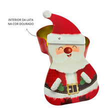 Load image into Gallery viewer, Santa Storage Tin Box
