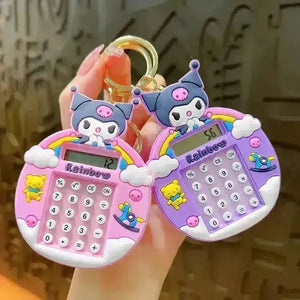 Kuromi Calculator Keychain