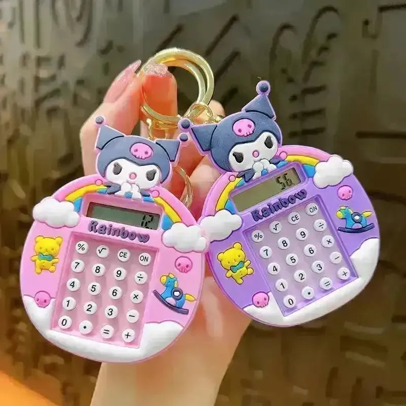 Kuromi Calculator Keychain