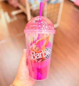 Barbie Sipper Glass