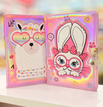 Load image into Gallery viewer, Kawai Animal Lock Notebook

