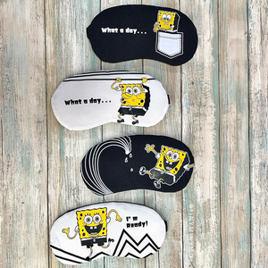 Sponge Bob Gel Padding Eye Mask