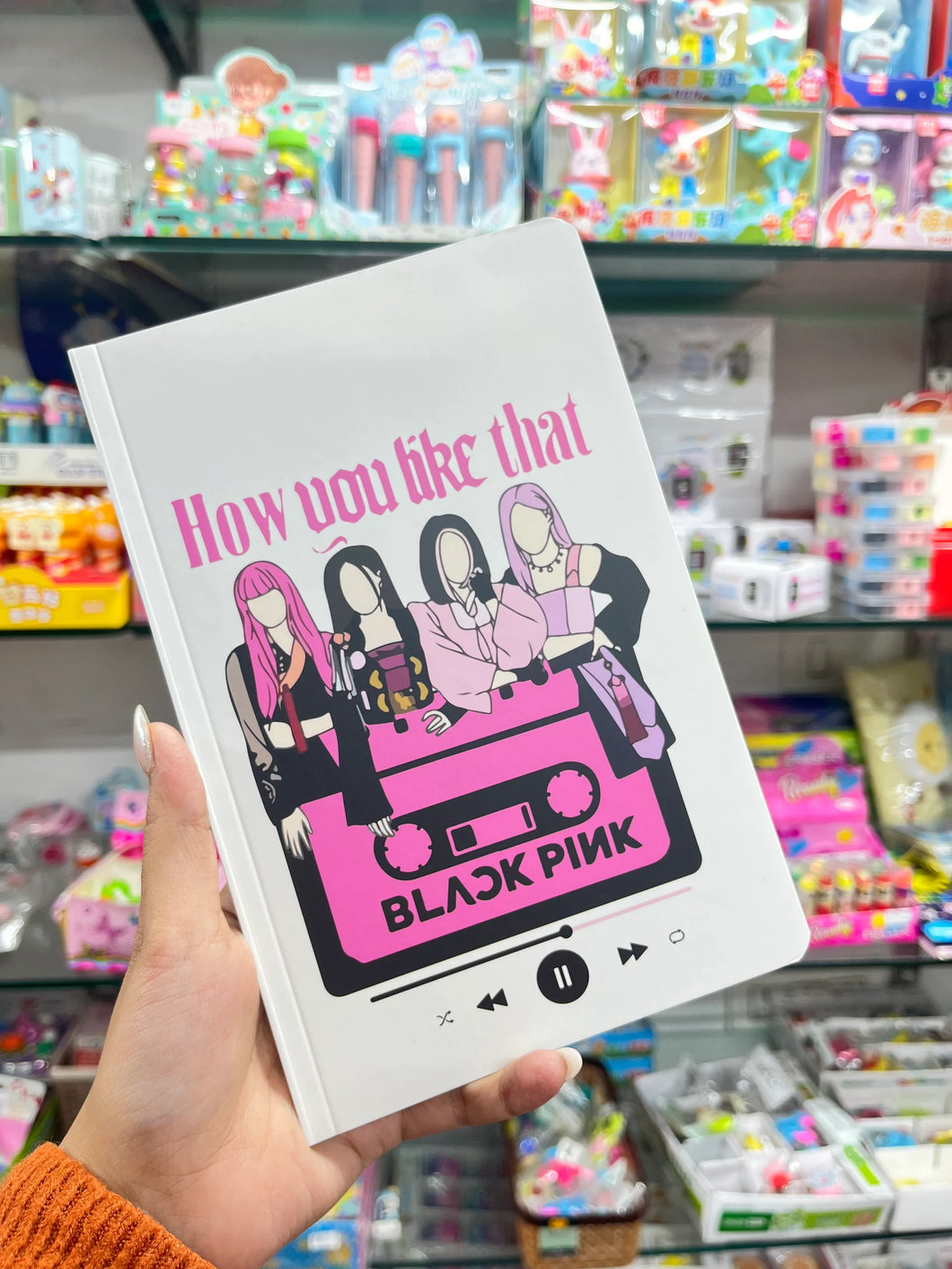 Black Pink Notebook