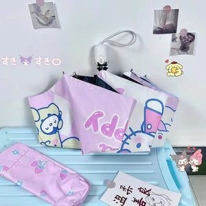 Hello Kitty 3 Fold Umbrella