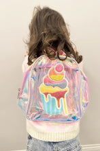 Load image into Gallery viewer, Holographic Ice Cream Backpack
