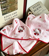 Load image into Gallery viewer, Hello Kitty Microfiber Hair Wrap
