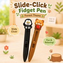 Load image into Gallery viewer, Animal Fidget Black Gel Pen
