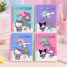 Load image into Gallery viewer, Sanrio Spiral A5 Ruled Notebook
