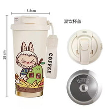 Load image into Gallery viewer, Labubu Premium Insulated Coffee Sipper
