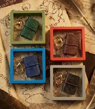 Load image into Gallery viewer, Harry Potter Mini Vintage Notebook Keychain
