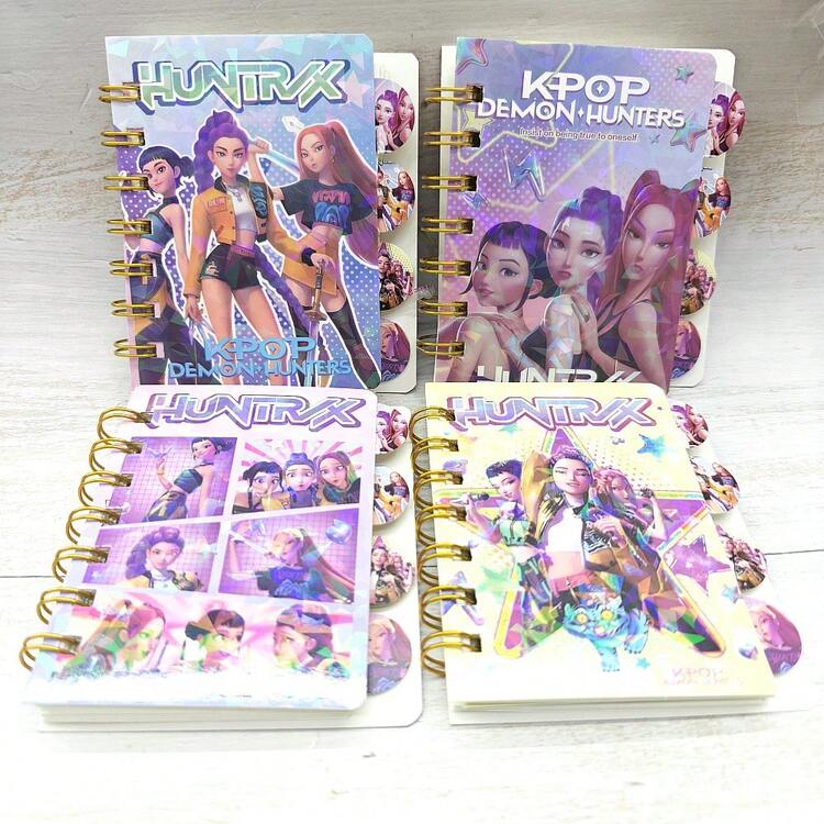 K Pop Small Notebook – Chains & Charms