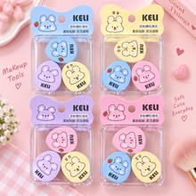Load image into Gallery viewer, Bunny Under Eye Mini Puff Set

