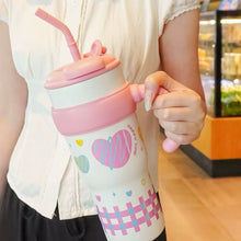 Load image into Gallery viewer, Pastel Big Trendy Insulated Tumbler 1100ml
