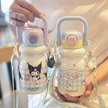 Load image into Gallery viewer, Sanrio Premium Charm Insulated Bottel with Handle
