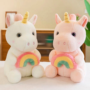 Rainbow Unicorn 35cm