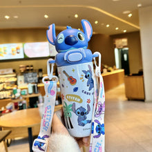 Load image into Gallery viewer, Stitch 3D Head Insulated Bottel 480ml
