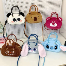 Load image into Gallery viewer, Cartoon Plush Sling Bag
